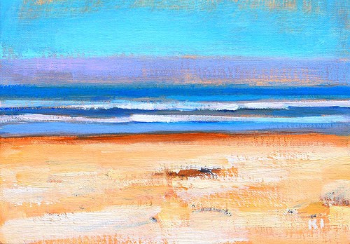 "Coronado Beach Painting" original fine art by Kevin Inman "Coronado Beach Painting" original fine art by Kevin Inman