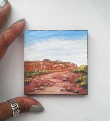 "Desert" original fine art by Camille Morgan "Desert" original fine art by Camille Morgan
