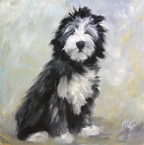 "Beautiful Boy" original fine art by Annette Balesteri "Beautiful Boy" original fine art by Annette Balesteri