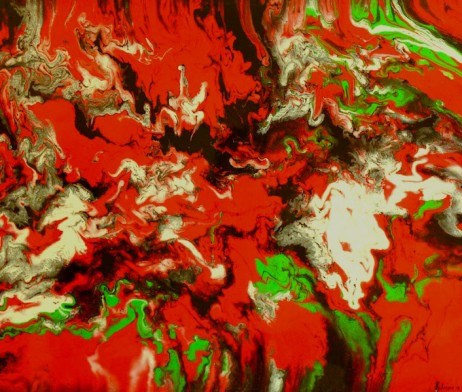 "Begins in a Moment" original fine art by Khrystyna Kozyuk "Begins in a Moment" original fine art by Khrystyna Kozyuk