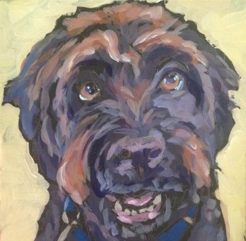 "Doogan" original fine art by Kat Corrigan "Doogan" original fine art by Kat Corrigan