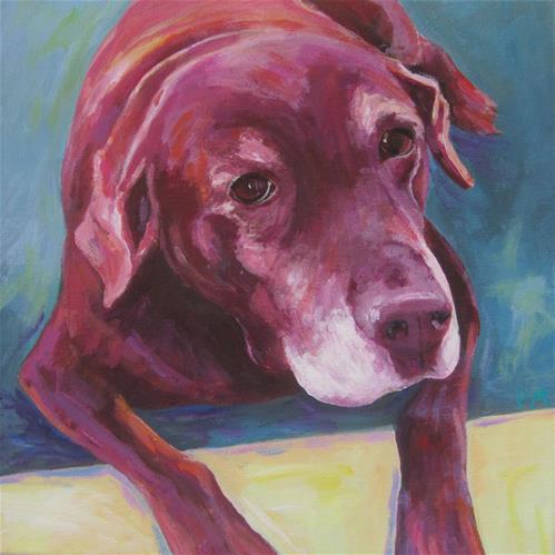 "Bailey" original fine art by Patricia MacDonald "Bailey" original fine art by Patricia MacDonald