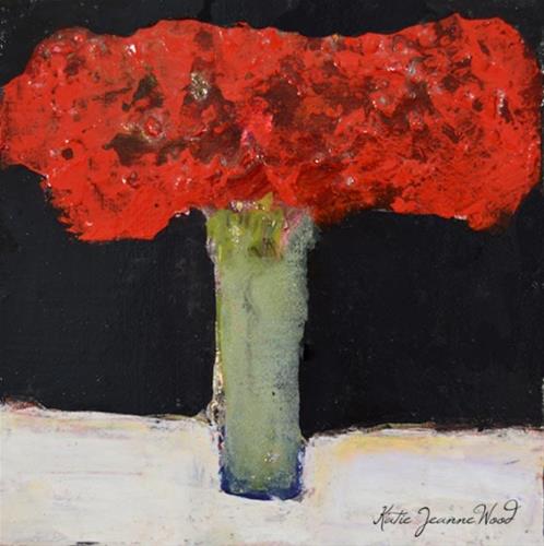"Floral No 249" original fine art by Katie Jeanne Wood "Floral No 249" original fine art by Katie Jeanne Wood