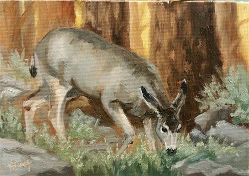 "Mulie Study 2" original fine art by Veronica Brown "Mulie Study 2" original fine art by Veronica Brown