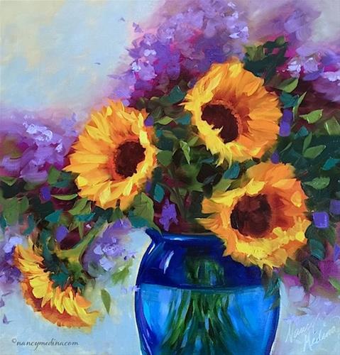 "New Poppy Cell Phone Cases and Brink of Spring Sunflowers - Flower Painting Classes and Workshops by" original fine art by Nancy Medina "New Poppy Cell Phone Cases and Brink of Spring Sunflowers - Flower Painting Classes and Workshops by" original fine art by Nancy Medina