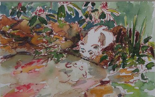 "Mirror Mirror" original fine art by angela scully "Mirror Mirror" original fine art by angela scully