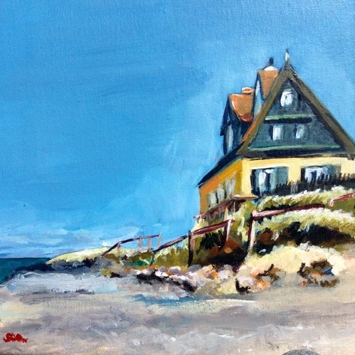 "1404 Gamle Skagen" original fine art by Dietmar Stiller "1404 Gamle Skagen" original fine art by Dietmar Stiller