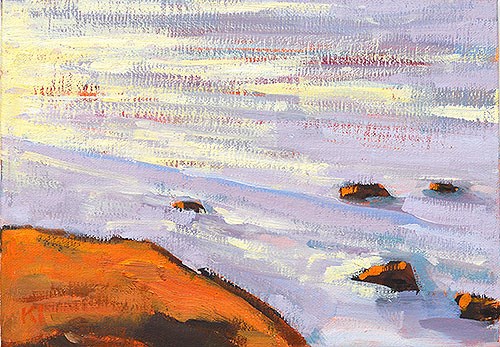 "Cabrillo Plein Air" original fine art by Kevin Inman "Cabrillo Plein Air" original fine art by Kevin Inman