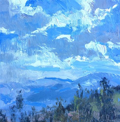"Cloud Play" original fine art by kay keyes farrar "Cloud Play" original fine art by kay keyes farrar