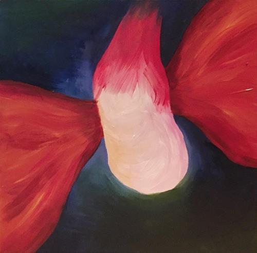 "Fleeting Ovary" original fine art by Madeleine Hoffmeister "Fleeting Ovary" original fine art by Madeleine Hoffmeister