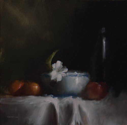 "Arrangement with Lilly" original fine art by Neil Carroll "Arrangement with Lilly" original fine art by Neil Carroll