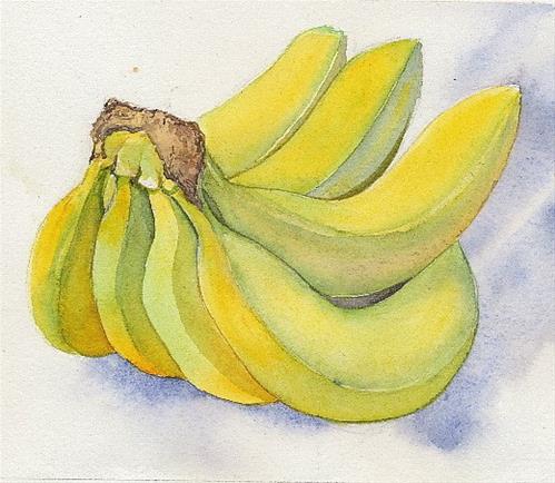 "Bananas" original fine art by Carole Baker "Bananas" original fine art by Carole Baker