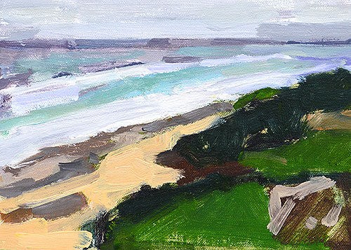 "Windansea Beach, La Jolla" original fine art by Kevin Inman "Windansea Beach, La Jolla" original fine art by Kevin Inman