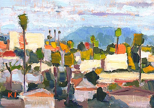 "Over North Park" original fine art by Kevin Inman "Over North Park" original fine art by Kevin Inman