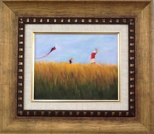 "Up, up and away" original fine art by Linda Carney "Up, up and away" original fine art by Linda Carney