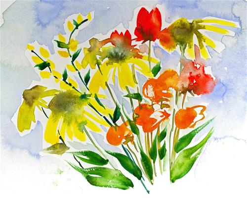 "Riotous" original fine art by Tonya Doughty "Riotous" original fine art by Tonya Doughty