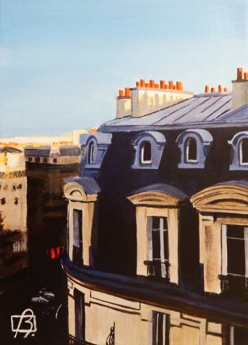"View From the Studio" original fine art by Andre Beaulieu "View From the Studio" original fine art by Andre Beaulieu