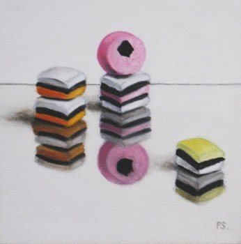 "All Sorts" original fine art by Pera Schillings "All Sorts" original fine art by Pera Schillings