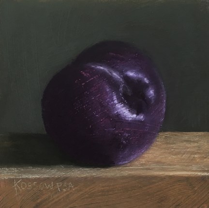 "Plum I" original fine art by Cristine Kossow "Plum I" original fine art by Cristine Kossow
