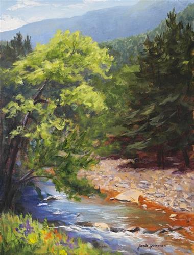 "Catskill Nirvana" original fine art by Jamie Williams Grossman "Catskill Nirvana" original fine art by Jamie Williams Grossman