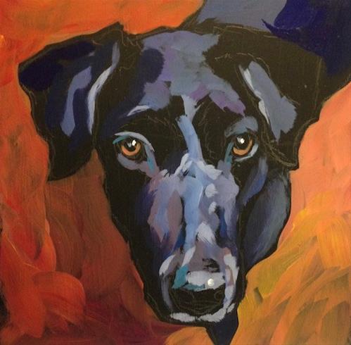 "Maddy" original fine art by Kat Corrigan "Maddy" original fine art by Kat Corrigan
