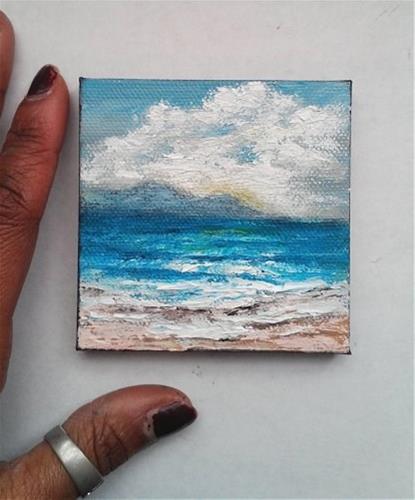 "Beach" original fine art by Camille Morgan "Beach" original fine art by Camille Morgan