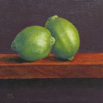 "Limes" original fine art by Pera Schillings "Limes" original fine art by Pera Schillings