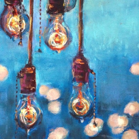 "Interrogation" original fine art by Cindy Gillett "Interrogation" original fine art by Cindy Gillett