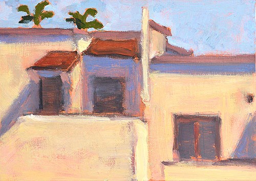 "The Old Hood" original fine art by Kevin Inman "The Old Hood" original fine art by Kevin Inman