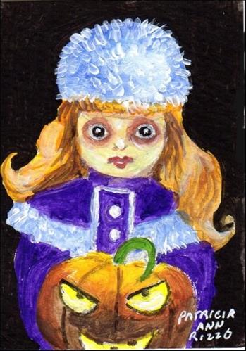 "Haunted Child" original fine art by Patricia Ann Rizzo "Haunted Child" original fine art by Patricia Ann Rizzo