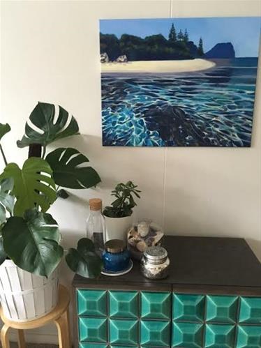 "Lord Howe Island" original fine art by Caroline Davies "Lord Howe Island" original fine art by Caroline Davies