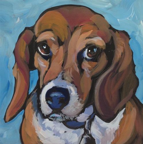 "Mabel" original fine art by Kat Corrigan "Mabel" original fine art by Kat Corrigan