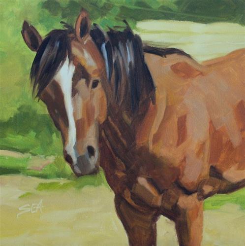 "Mac" original fine art by Susan Ashmore "Mac" original fine art by Susan Ashmore