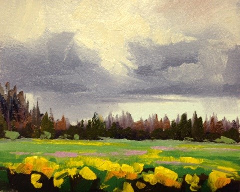 "Cedar Breaks - Spring Flowers 3" original fine art by Mary Jabens "Cedar Breaks - Spring Flowers 3" original fine art by Mary Jabens