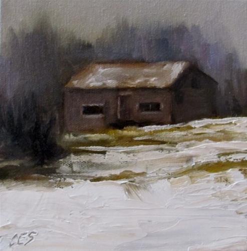 "Old Farm Building" original fine art by ~ces~ Christine E. S. Code "Old Farm Building" original fine art by ~ces~ Christine E. S. Code