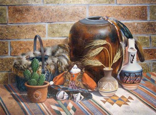 "Southwest Exposure" original fine art by Cheryl Plautz "Southwest Exposure" original fine art by Cheryl Plautz
